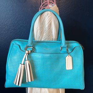 Coach Legacy Perforated Leather Bag